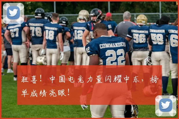 狂喜!中国电竞力量闪耀中东,榜单成绩亮眼!